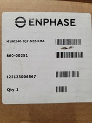 Enphase Energy M190240-IQ7-S22-RMA Kit NEW