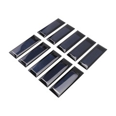 10Pcs Solar Panel 0.5V 100mA Solar Cells Photovoltaic panels Module Sun 9974