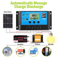 300W Flexible Solar Panel 12V Battery Charger Kit Car Camping DIY RV Marine