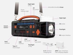Aoyun AOY-320 Portable Energy Storage Power Supply – Black