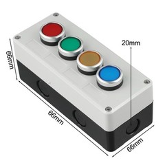 Efficient 22mm Inching Push Button Switch Control Box for Easy Operation