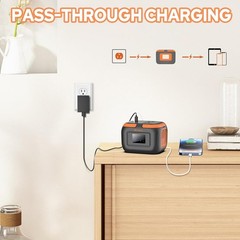 120W Compact Power Station: Lightweight Generator with Multiple Charging Ports