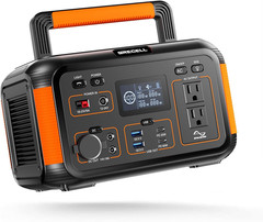 500W Portable Power Station 444Wh Solar Generator PD 60W Charging | with 110V Pu