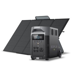 EF ECOFLOW Solar Generator 3.6KWh DELTA Pro with, DELTA Pro+400W Solar Panel