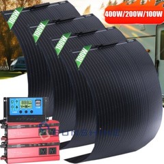 Complete Solar Panel Kit – 5000W Power Inverter, 12V Battery Charger Controller