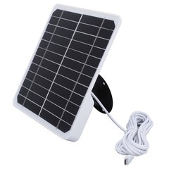 20W Wall Solar Panel Charger For Security Camera Easy To Use