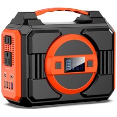 300W Portable Power Station with 7 Outputs