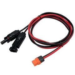 Solar to XT60i Connector Cable 12AWG 5FT Solar Panel XT60I to Solar Cable