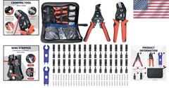 60PCS Solar Connector Crimping Kit with 30 Pairs MC4 Connectors – Ultimate So…