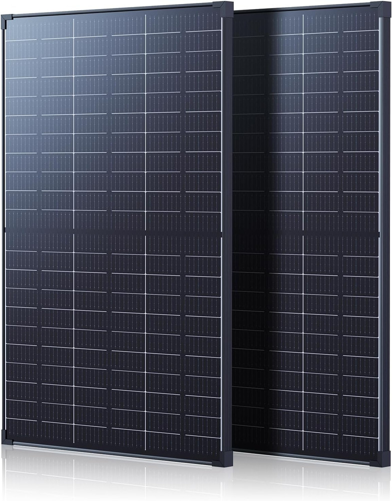 High-Efficiency 240W Bifacial Solar Panel for RV, Camping & Off-Grid Use