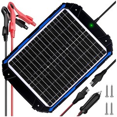 20W 12V Solar Battery Charger & Maintainer