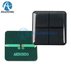 10PCS/set 2V 160mA 50*50MM Solar Panel DIY Monocrystalline Silicon For Lawn Lamp