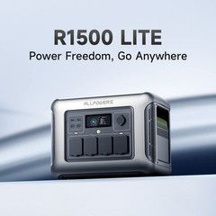 ALLPOWERS R1500 LITE 1600W 1056Wh Portable Power Station LiFeP04 Battery Camp