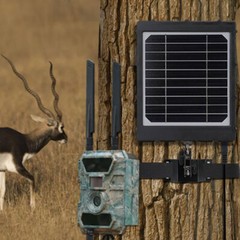 Trail Camera Solar Panel with 14W 8000mAh 12V 9V 6V Output Solar Charger Kits