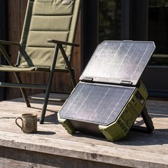 1600W Portable Power Station, 1024Wh LiFePO4 with Built-in Solar Panel