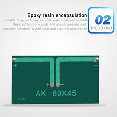 10PCS Polycrystalline Solar Drip 5V 100MA Charging 18650 Battery Charging Board