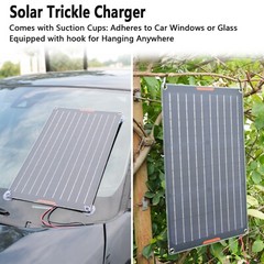 12 volt Solar Battery Maintainer Solar Charger 10 20 30 50 watt Solar Panel kit