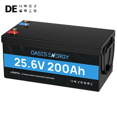 5120Wh 24V 205Ah 205Ah LiFePO4 Golf Cart Lithium Battery RV Solar Home Off Grid