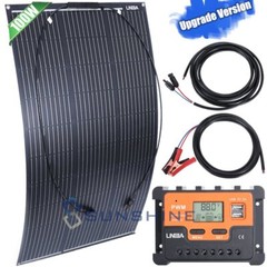 100W 200W 400W Flexible PV Portable Solar Panel Mono 12V/24V for Sunshed RV Farm