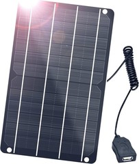 6W Mini USB Solar Panel IP67 Waterproof Monocrystalline Module DIY Kit W/ PET