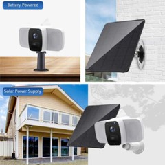 Solar Panel for Ring Spotlight Camera Security Cam Battery Charger Outdoor 13FT