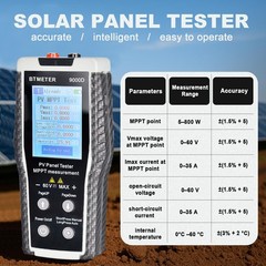 MPPT Solar Photovoltaic Panel Tester LCD Digital Display 800W 0-60V 0-35A MC4