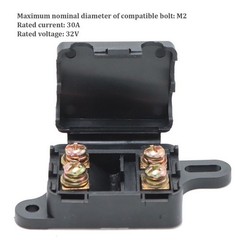 2 Position Waterproof Fuse Box Set for Cars For Electrical Wiring Harness