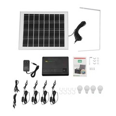 Portable Power Station with Solar Panel, Outdoor Generator Power Supply for Home