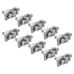 10Pcs Solar Mounting System Grounding Clip Durable Thunder Protection For Solar