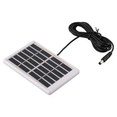 5W 6V Solar Panel with Lightweight Design and Outdoor Ready Construction