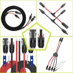 43/53PCS Solar PV Panel Connectors Crimping Installation and Assembly