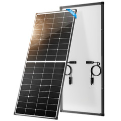 350W 12V Mono Solar Panel High Efficiency Rooftop Home Off-Grid Power Farm Yacht