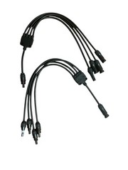 Solar Y Branch Connectors Extra Long Solar Panel Parallel Connectors P67