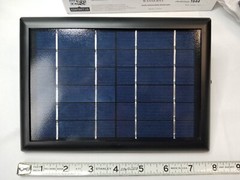 Wasserstein Solar Panel 2-Pak Black Ring Spotlight Cam Battery,Plus/Pro Stick Up