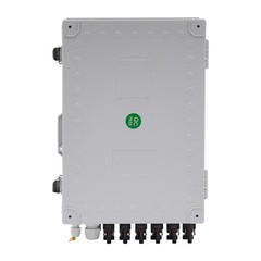 Solar PV Combiner Box With Lightning Protection 63A 6 strings For Solar Panel