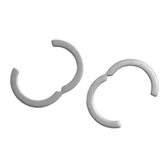 Premium 304 Stainless Steel Segment Rings 10pcs for DN20 Corrugated Pipes