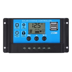 200W Solar Panel Kit 12V w/ 100A Solar Charge Controller USB Output for Outdoor