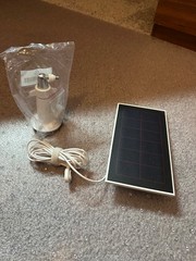 Arlo VMA5600-20000R White Solar Panel Charger for Ultra, Ultra 2, Pro 3, Pro 4