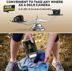 Portable Power Station 88Wh Camping Lithium Battery Solar Generator
