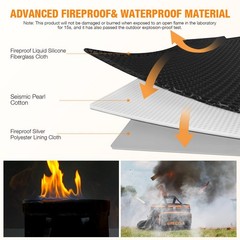 Fireproof Carrying Case Bag Compatible with Jackery Explorer240/300/160/500/A…
