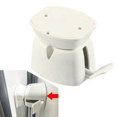 RV Camper Door Stop Retaining Catch Holder Nylon Caravan Door Retainer Stopper