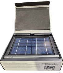 LOT OF 2 Ring Solar Panel for Stick Up Cam Unused, New Open Box Micro USB Black