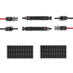 32A Quick Release Fuse Holder In-line Solar Panel Cable PV Connector 1000V DC