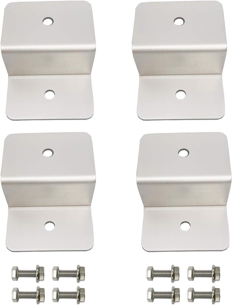 Solar Panel Mounting Z Bracket Mounts Kits with Nuts and Bolts for RV Boat…