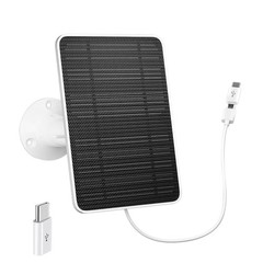 Solar Panel for Ring Spotlight Camera Security Cam Battery Charger Outdoor 9.8FT