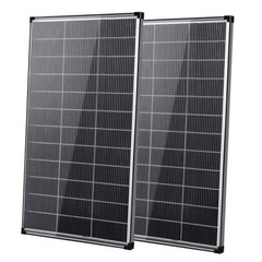 400 watt Solar Panel,2pcs 200W Bifacial Solar Panel 18V 18BB N Bifacial 200W*2