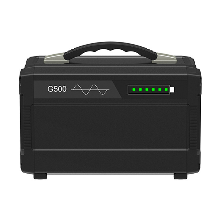Portable Solar Power Station 500W Large Capacity for Outdoor Emergency Power