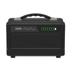 Portable Solar Power Station 500W Large Capacity for Outdoor Emergency Power