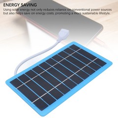 5W 5V Solar Panel Monocrystalline Silicon Efficient Charging Lightweight Po SSFA
