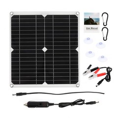 Flexible Solar Panel 50 Watt 12V Lightweight Mono High-efficiency For Camping RV